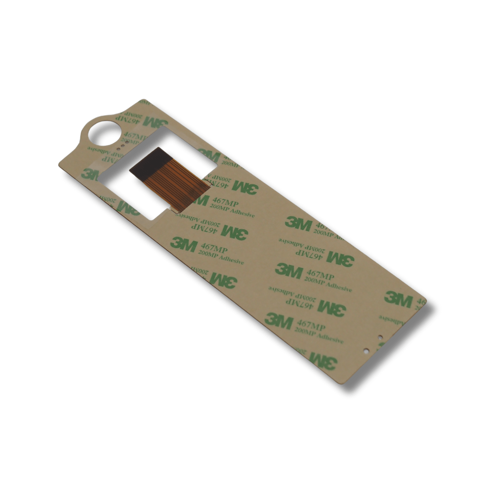 Membrane Switch With Copper Flex Circuit Luen Fung Silicone Rubber